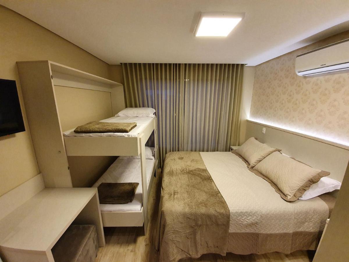 Apto Luxo 800M R. Coberta | 2 Suites | Mobiliado Gramado Luaran gambar