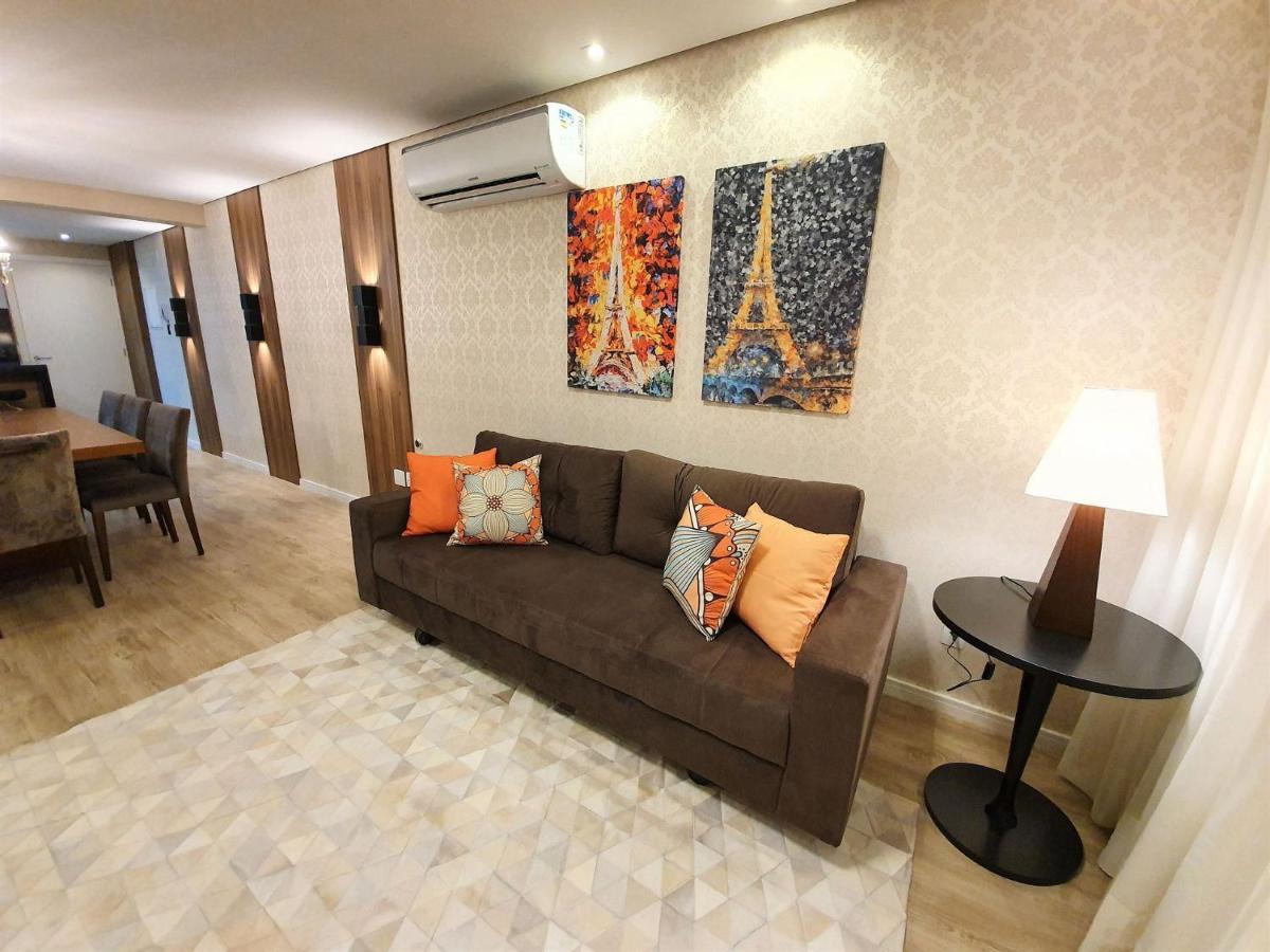 Apto Luxo 800M R. Coberta | 2 Suites | Mobiliado Gramado Luaran gambar