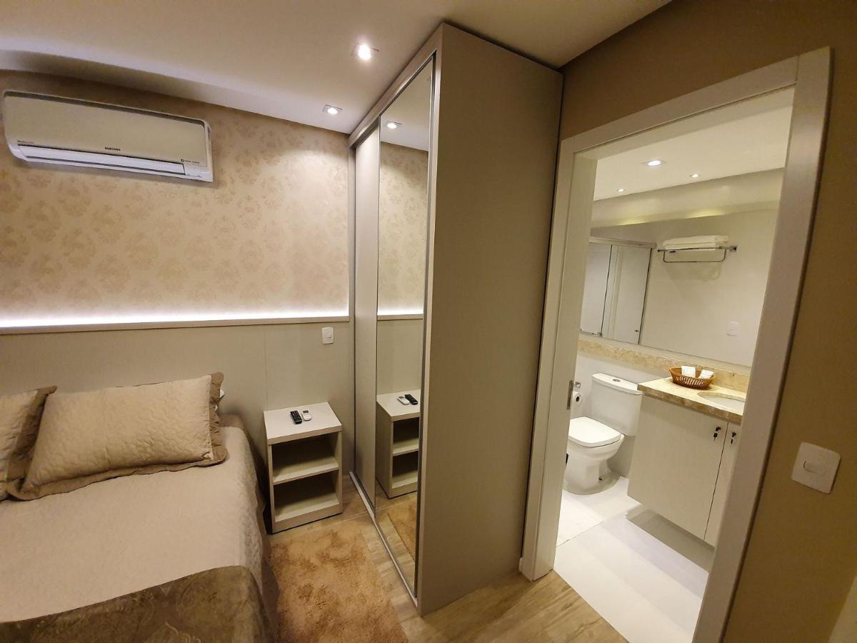 Apto Luxo 800M R. Coberta | 2 Suites | Mobiliado Gramado Luaran gambar