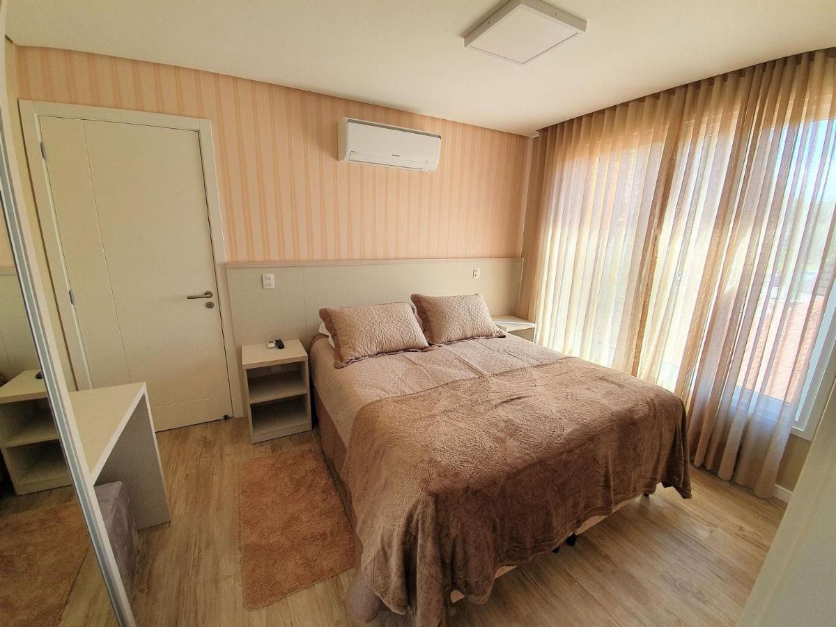 Apto Luxo 800M R. Coberta | 2 Suites | Mobiliado Gramado Luaran gambar