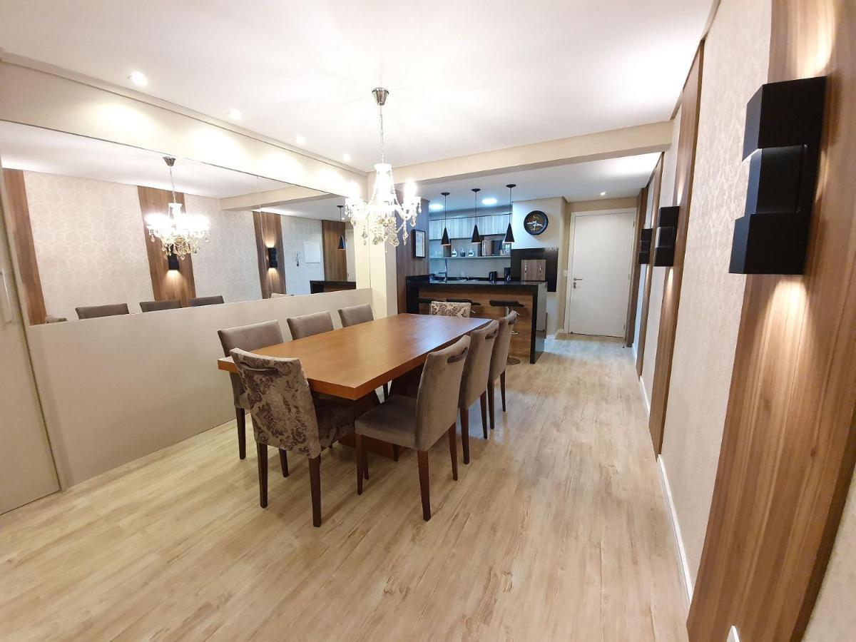 Apto Luxo 800M R. Coberta | 2 Suites | Mobiliado Gramado Luaran gambar