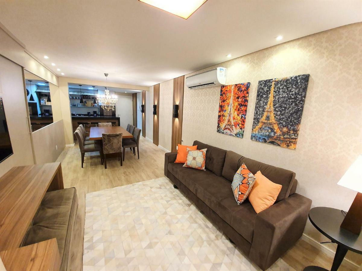 Apto Luxo 800M R. Coberta | 2 Suites | Mobiliado Gramado Luaran gambar