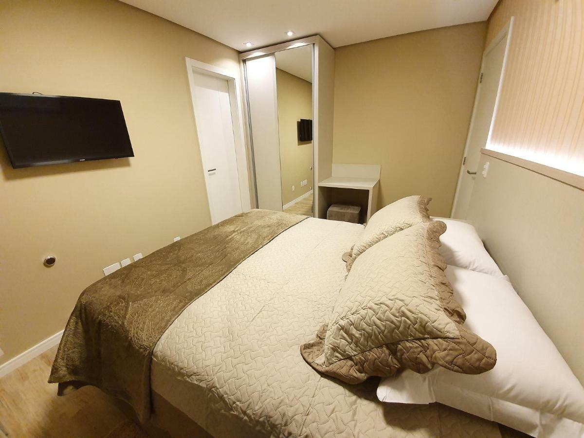 Apto Luxo 800M R. Coberta | 2 Suites | Mobiliado Gramado Luaran gambar