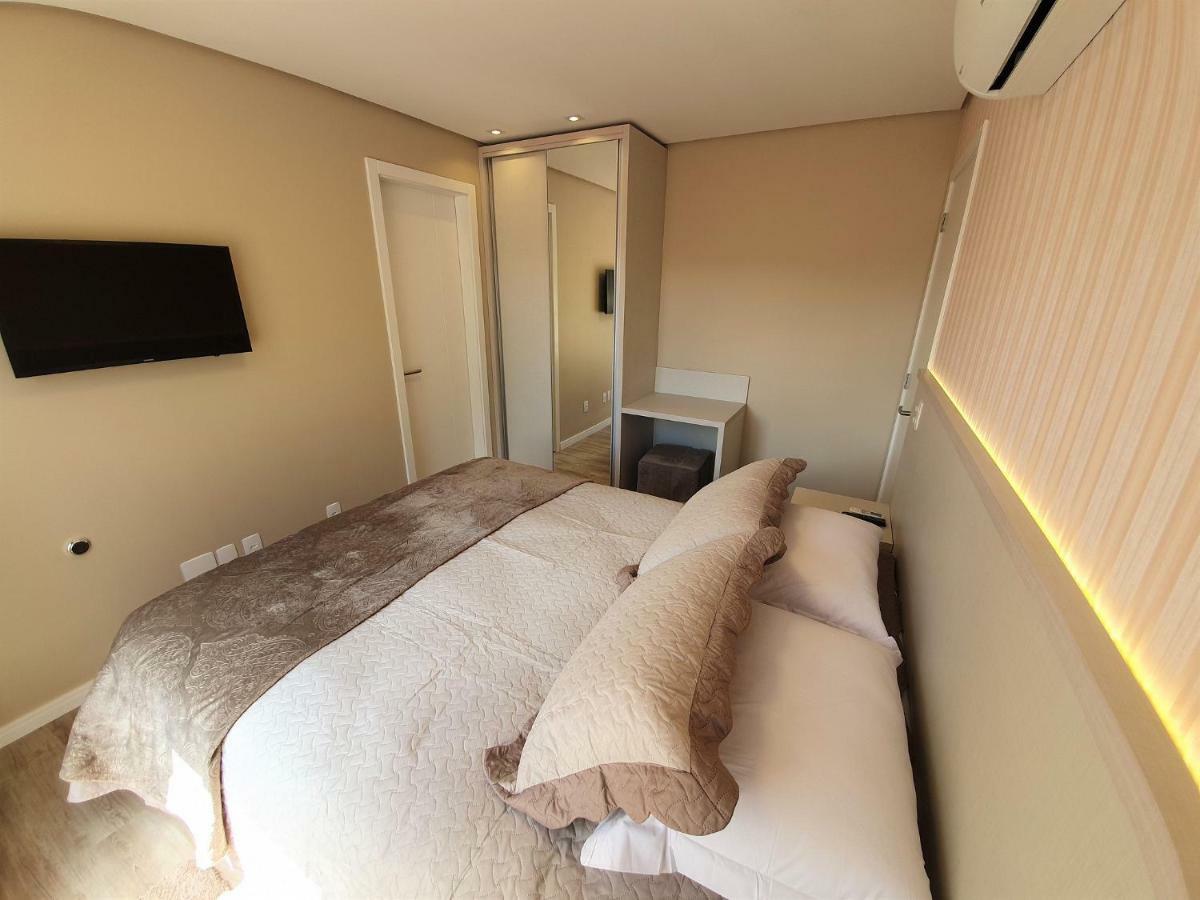 Apto Luxo 800M R. Coberta | 2 Suites | Mobiliado Gramado Luaran gambar
