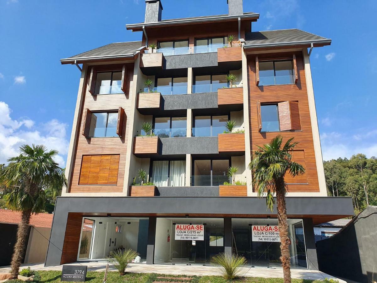 Apto Luxo 800M R. Coberta | 2 Suites | Mobiliado Gramado Luaran gambar