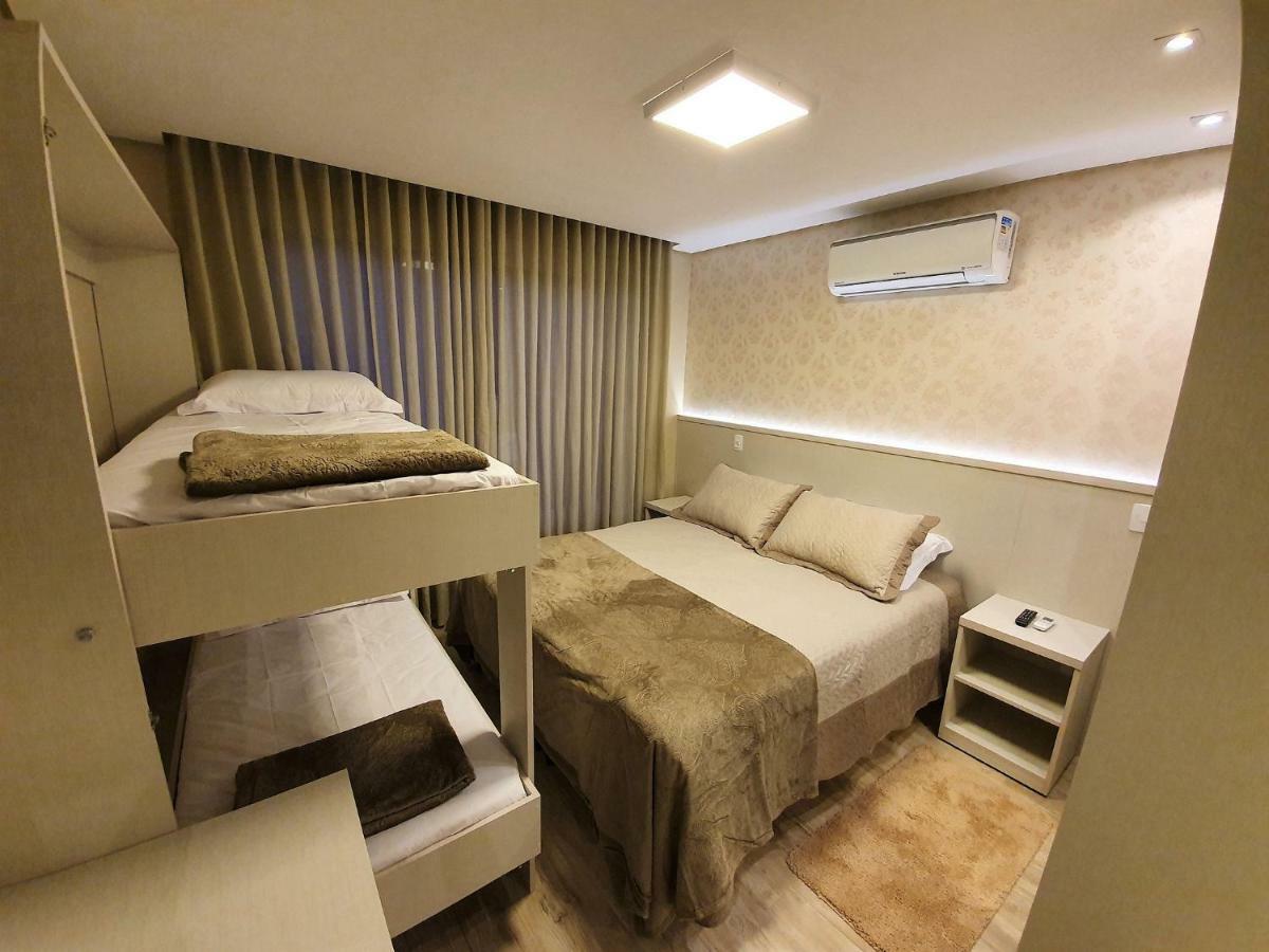 Apto Luxo 800M R. Coberta | 2 Suites | Mobiliado Gramado Luaran gambar