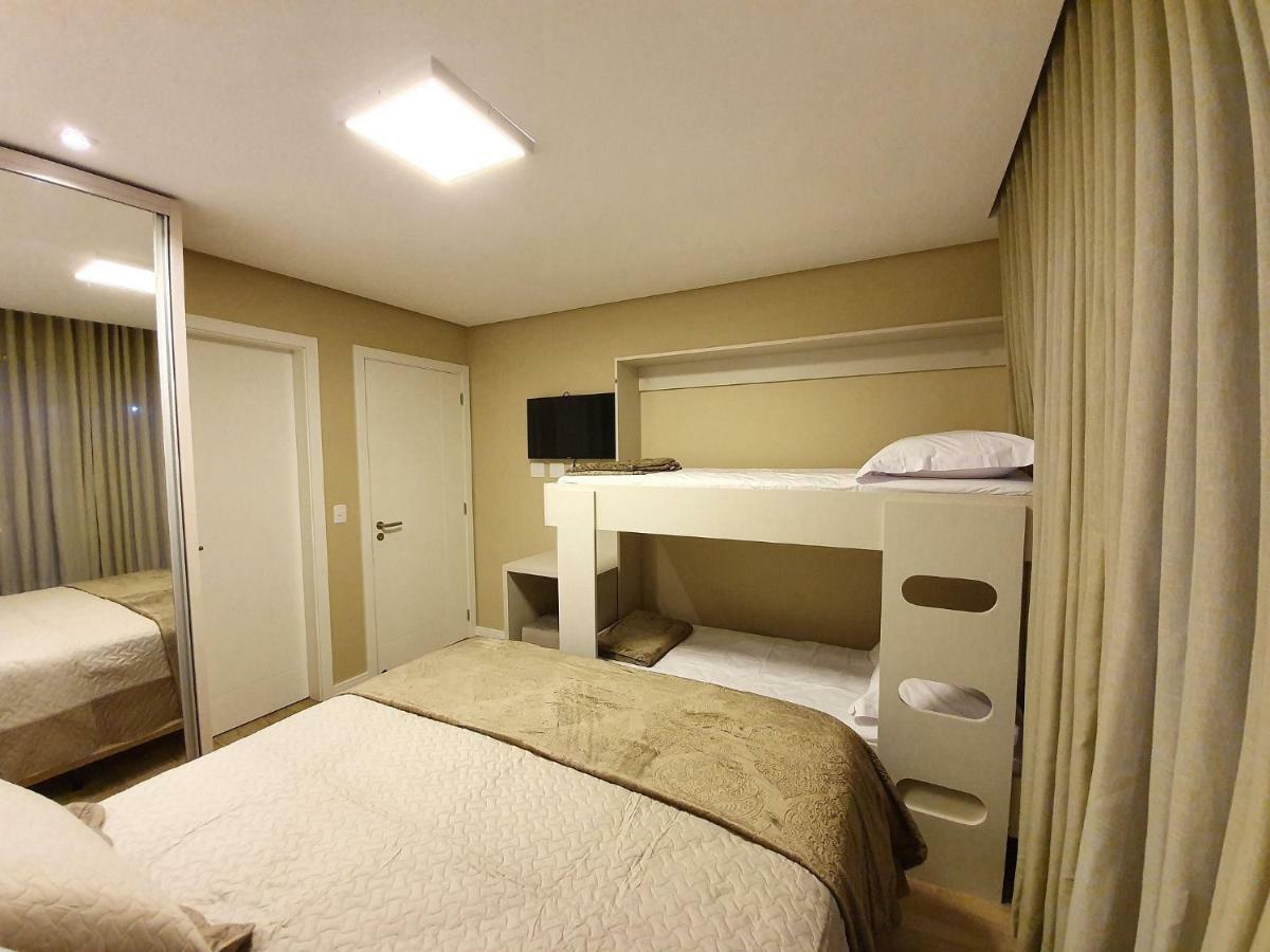 Apto Luxo 800M R. Coberta | 2 Suites | Mobiliado Gramado Luaran gambar