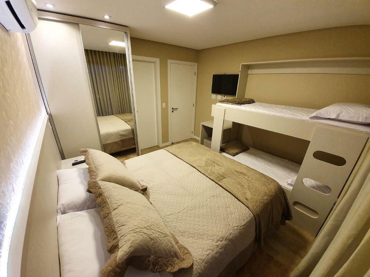 Apto Luxo 800M R. Coberta | 2 Suites | Mobiliado Gramado Luaran gambar